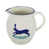 Dorset Delft Hare Jug by Hinchcliffe and Barber